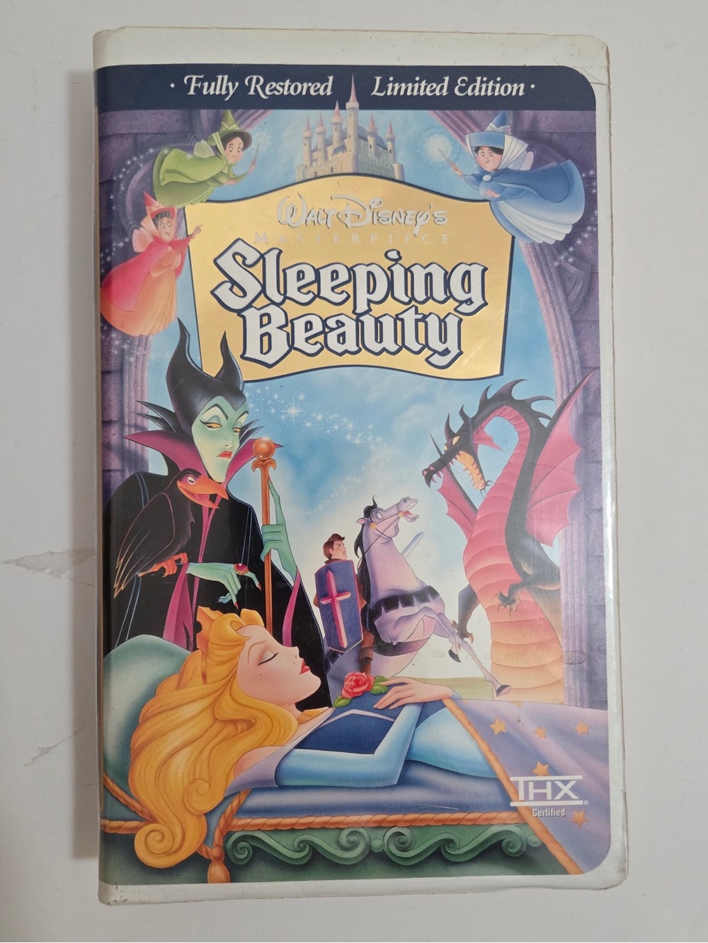 Disney Sleeping Beauty Masterpiece Collection Fully Restored Limited Edition VHS